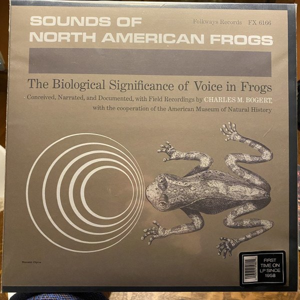 Charles M. Bogert — Sounds Of North American Frogs