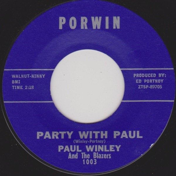 Paul Winley And The Blazers (7) — Party With Paul / Jambo