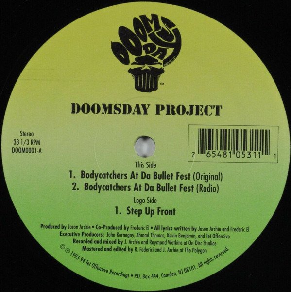 Doomsday Project — Bodycatchers At Da Bullet Fest