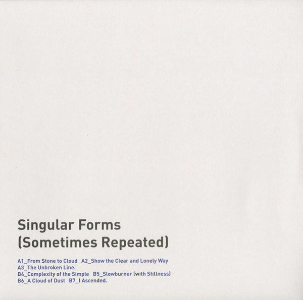 Sylvain Chauveau — Singular Forms (Sometimes Repeated)
