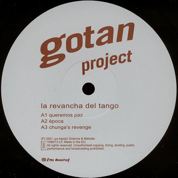 Gotan Project — La Revancha Del Tango 4