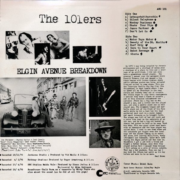 The 101'ers — Elgin Avenue Breakdown 2