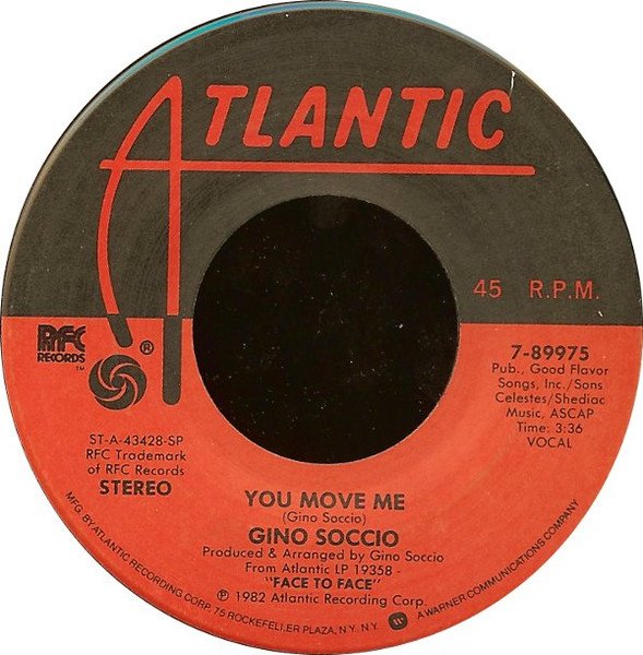Gino Soccio — You Move Me