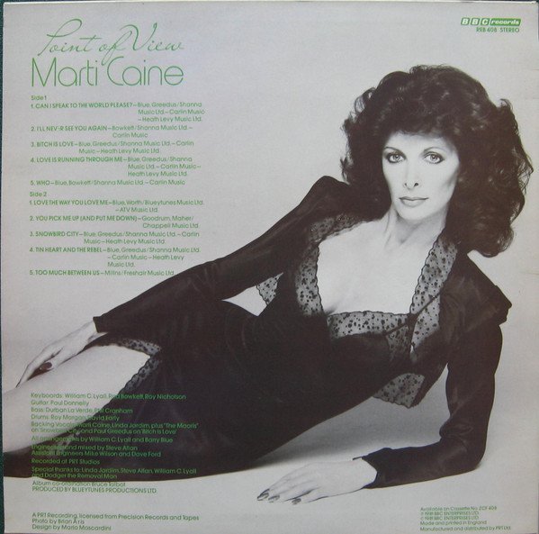 Marti Caine — Point Of View 2