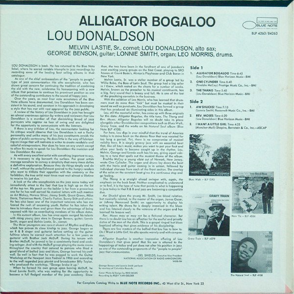 Lou Donaldson — Alligator Bogaloo 2