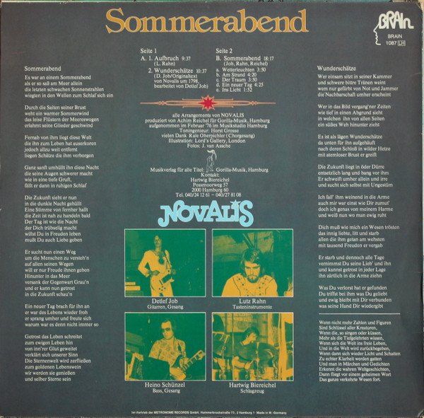 Novalis (3) — Sommerabend 2