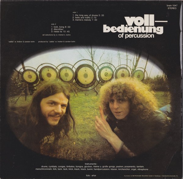 Zabba Lindner & Carsten Bohn — Vollbedienung Of Percussion 2