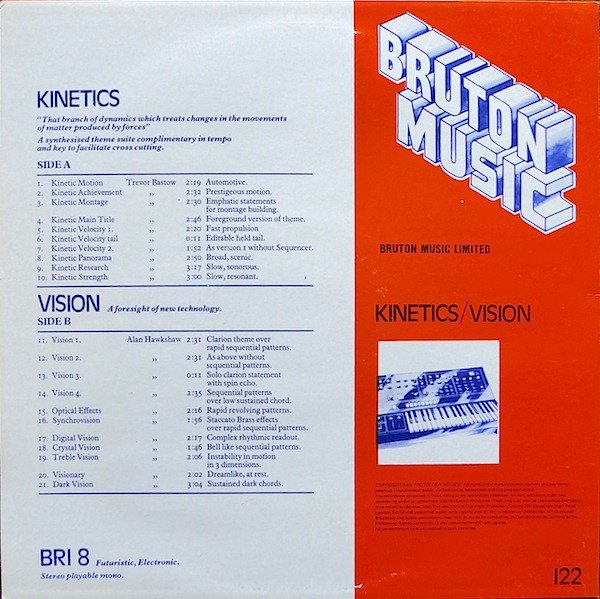 Trevor Bastow / Alan Hawkshaw — Kinetics/Vision 2
