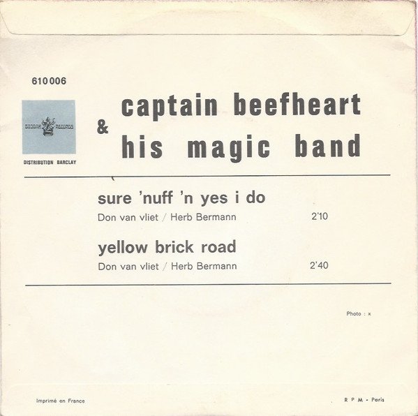 Captain Beefheart & The Magic Band — Sure 'Nuff 'N Yes I Do 2