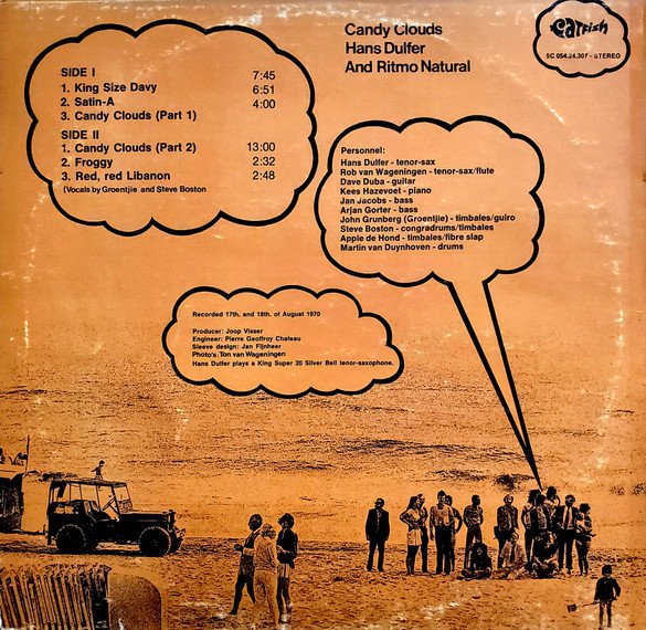 Hans Dulfer And Ritmo Natural — Candy Clouds 2