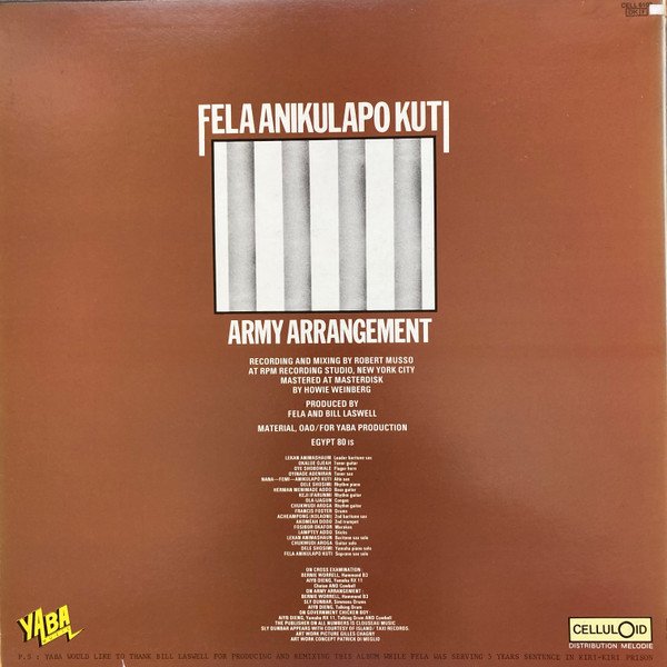 Fela Kuti — Army Arrangement 2