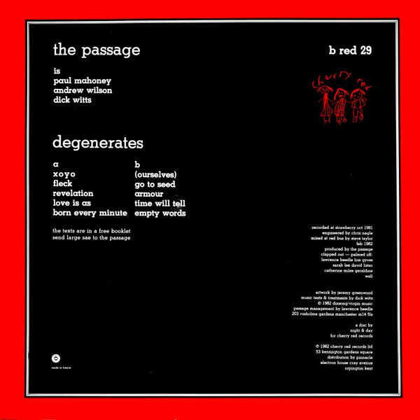The Passage — Degenerates 2