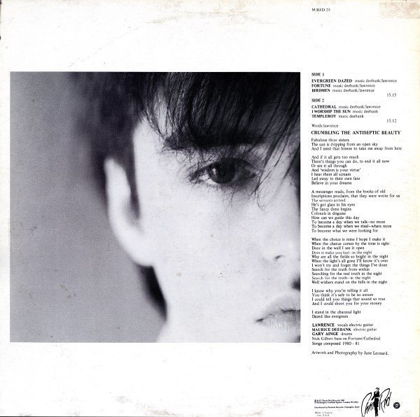 Felt — Crumbling The Antiseptic Beauty 2