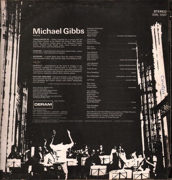 Michael Gibbs — Tanglewood 63 2