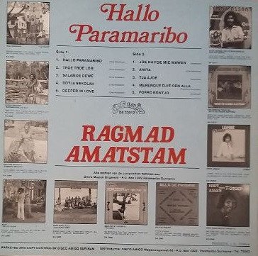 Ragmad Amatstam — Hallo Paramaribo 2