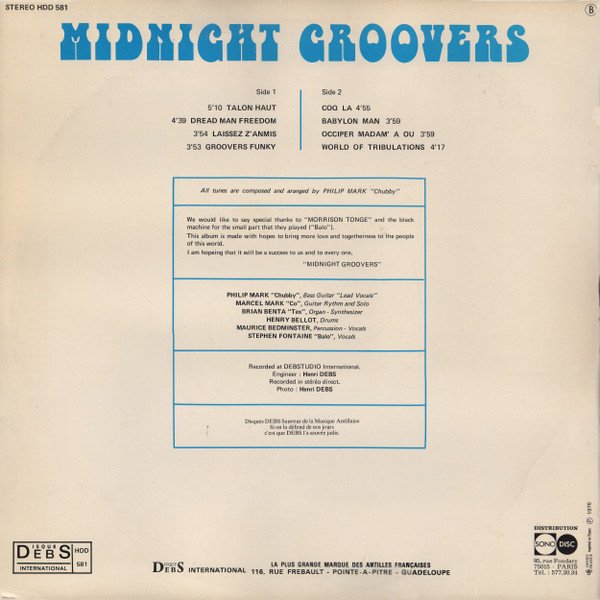 Midnight Groovers — Talon Haut 2
