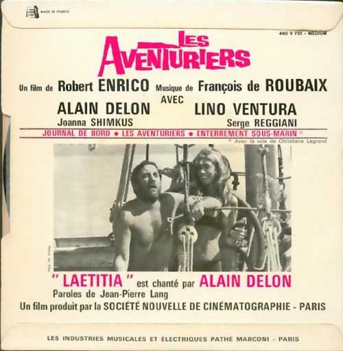 Alain Delon / François De Roubaix — Les Aventuriers 2