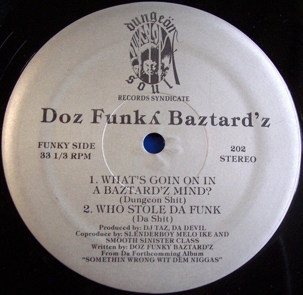 Doz Funky Baztardz — What's Goin On In A Baztard'z Mind? 2