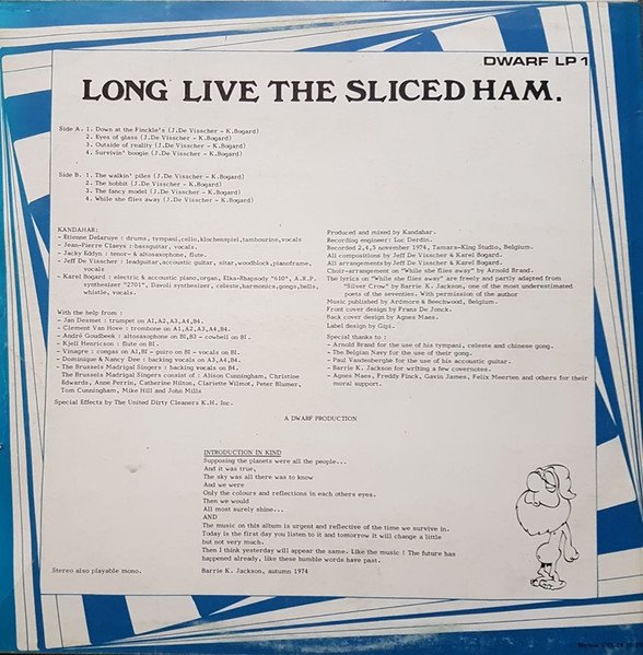 Kandahar — Long Live The Sliced Ham 2
