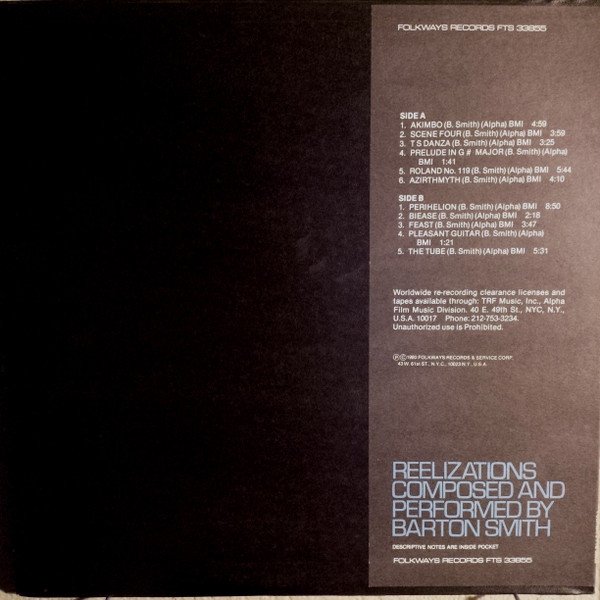 Barton Smith — Reelizations 2