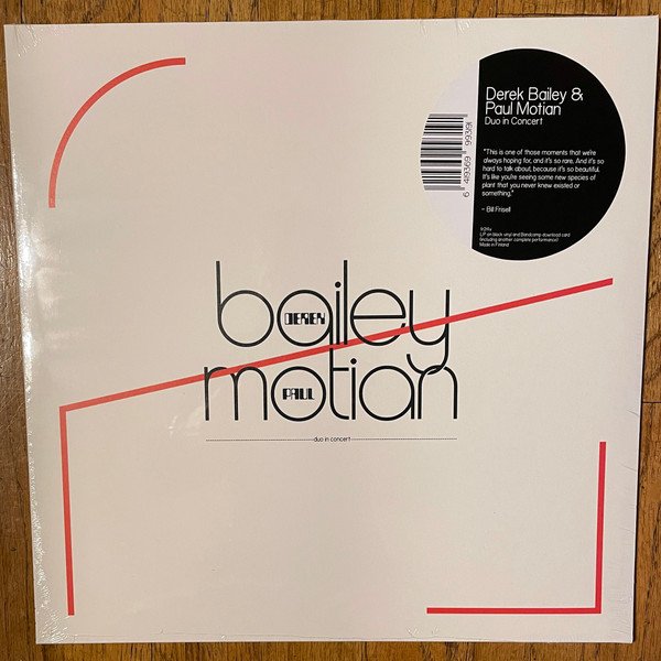 Derek Bailey & Paul Motian — Duo In Concert
