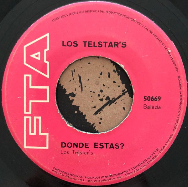 Los Telstar's — Negra Toma Cachina / Donde Estas? 2