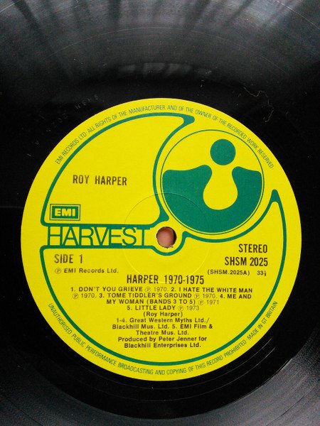 Roy Harper — Harper 1970-1975 2