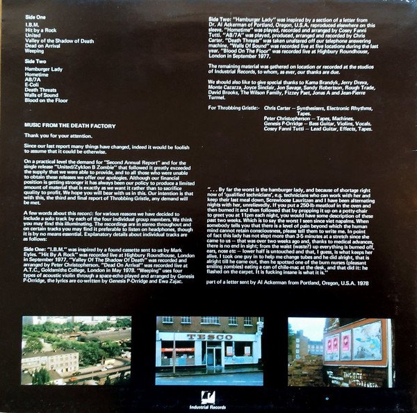 Throbbing Gristle — D.o.A. The Third And Final Report 2