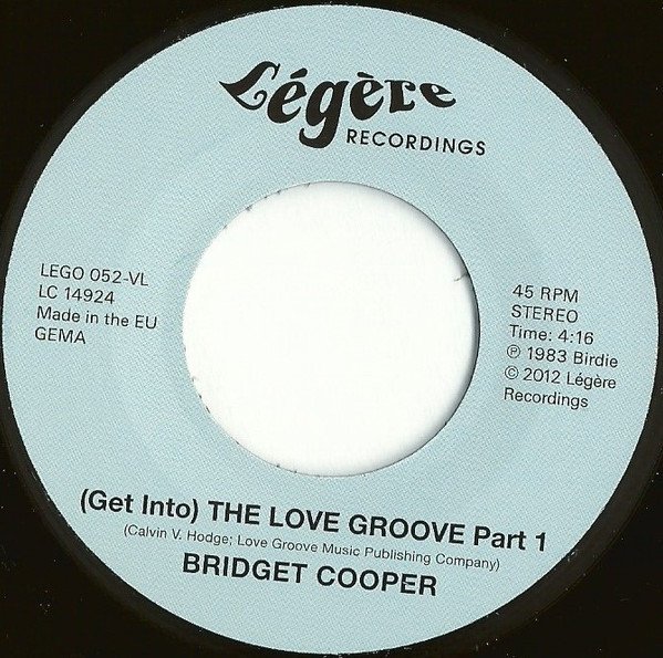 Bridget Cooper — (Get Into) The Love Groove