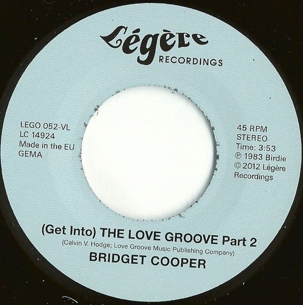 Bridget Cooper — (Get Into) The Love Groove 2