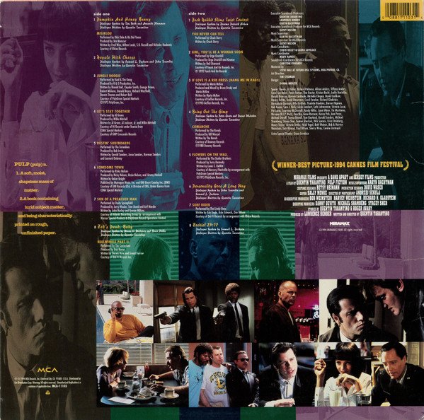 Various — Pulp Fiction (Music From The Motion Picture) 2