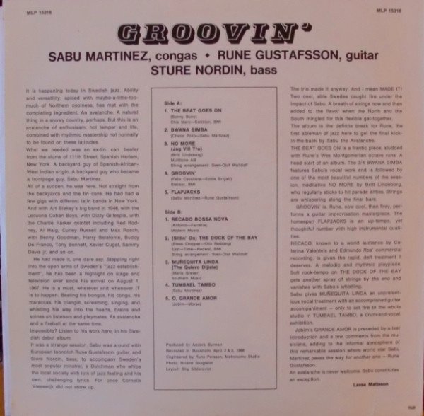 Sabu Martinez — Groovin' With Sabu Martinez 2
