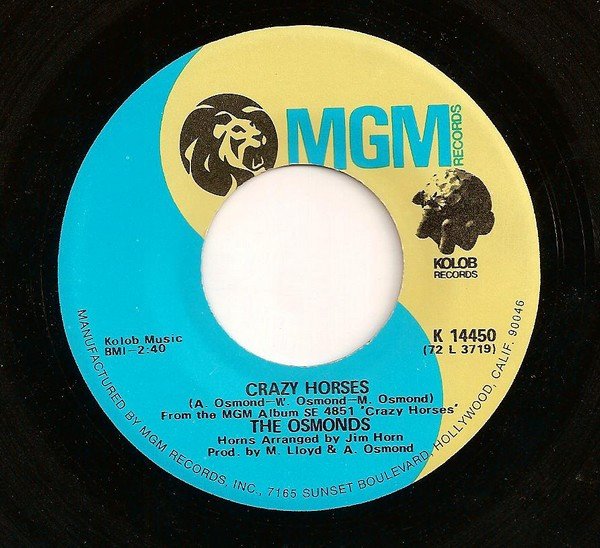 The Osmonds — Crazy Horses
