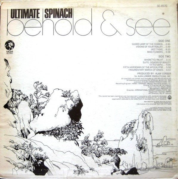 Ultimate Spinach — Behold & See 2