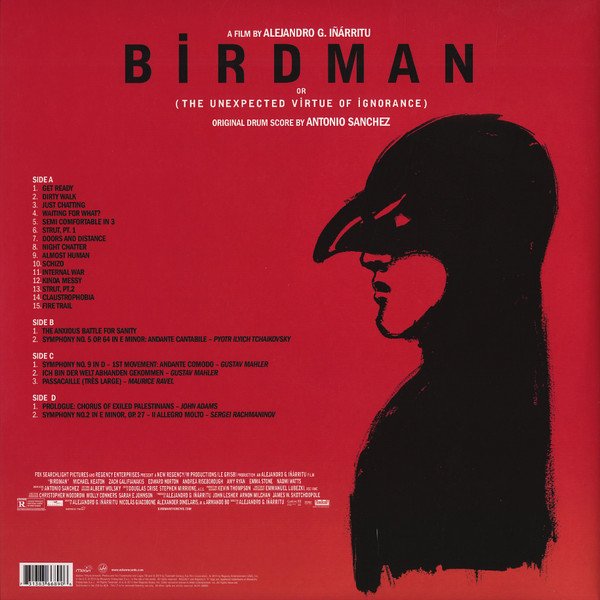 Antonio Sanchez (2) — Birdman Or (The Unexpected Virtue Of Ignorance) (Original Drum Score By Antonio Sanchez) 2