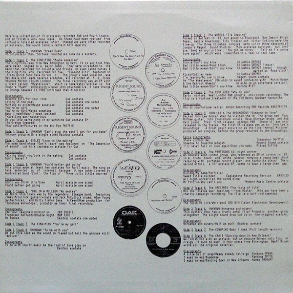 Various — Purple Heart Surgery Volume 1 (Featuring 16 Beat And Psychedelic Acetates From The '60s) 2