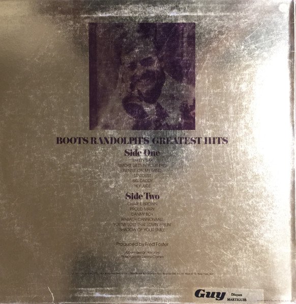 Boots Randolph — Boots Randolph's Greatest Hits 2