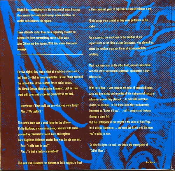 Alan Vega · Alex Chilton · Ben Vaughn — Cubist Blues 2