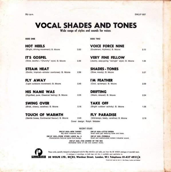 Barbara Moore — Vocal Shades And Tones 2