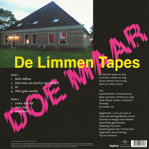 Doe Maar — De Limmen Tapes 2
