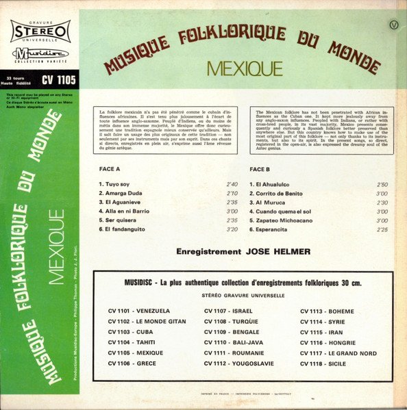 José Helmer — Mexique 2