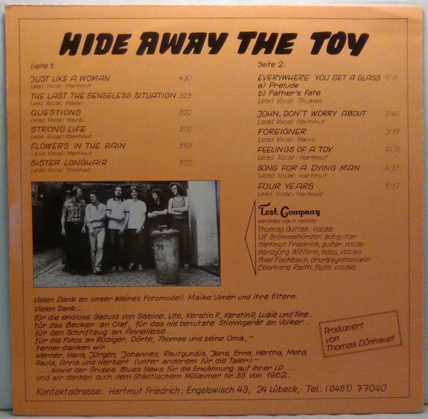 Test Company — Hide Away The Toy 2