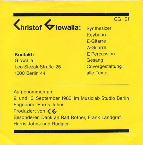 Christof Glowalla — Erde 80 2