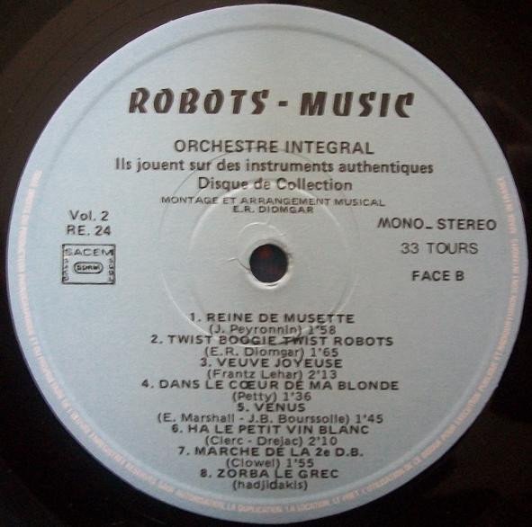 Les Robots Music — Ils Jouent Sur Des Instruments Authentiques - Volume 2 2