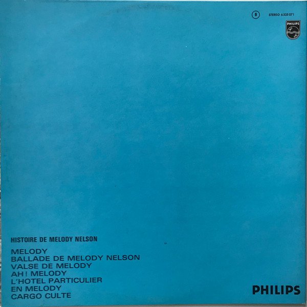 Serge Gainsbourg — Histoire De Melody Nelson 2