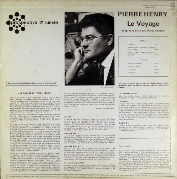 Pierre Henry — Le Voyage (D'Après Le Livre Des Morts Tibétain) 2