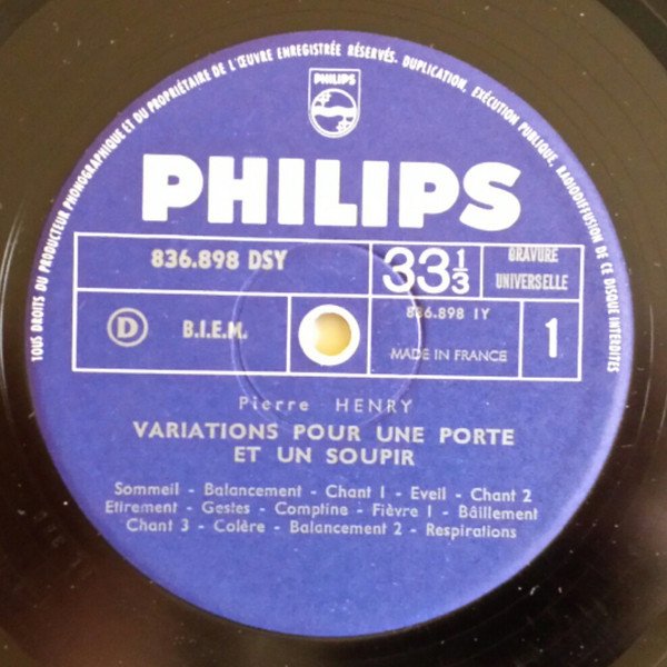 Pierre Henry — Variations Pour Une Porte Et Un Soupir 2