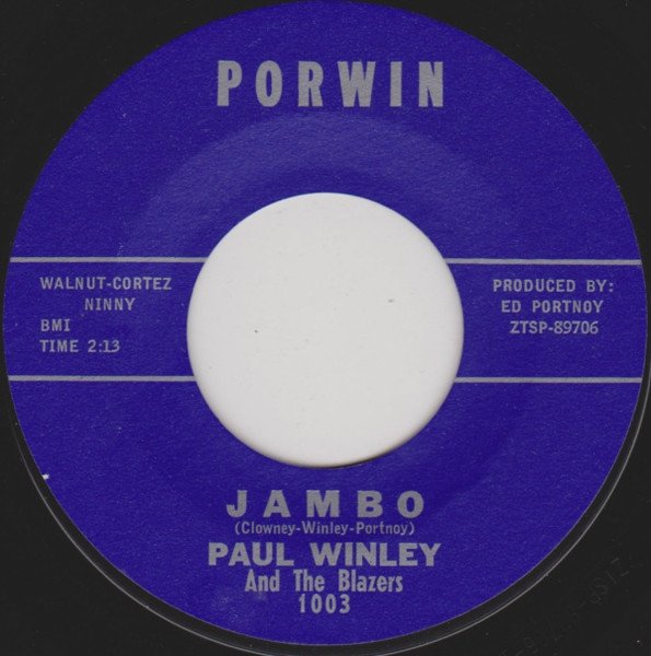 Paul Winley And The Blazers (7) — Party With Paul / Jambo 2