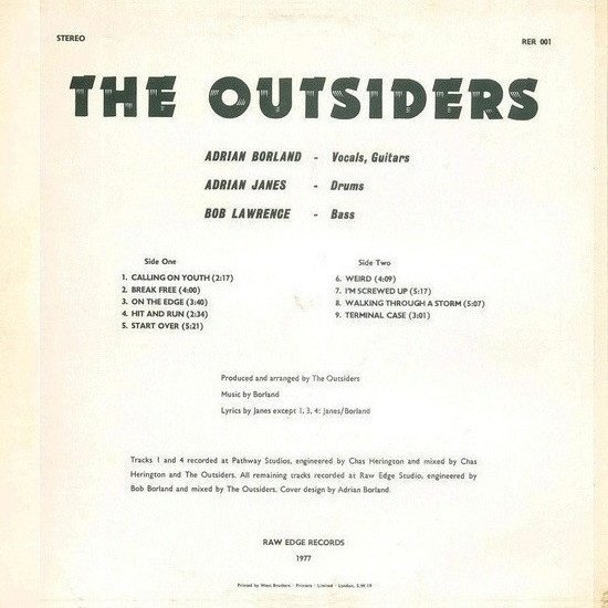 The Outsiders (2) — Calling On Youth 2