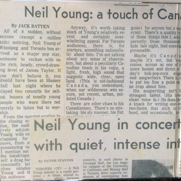 Neil Young — Live At Massey Hall 1971 2